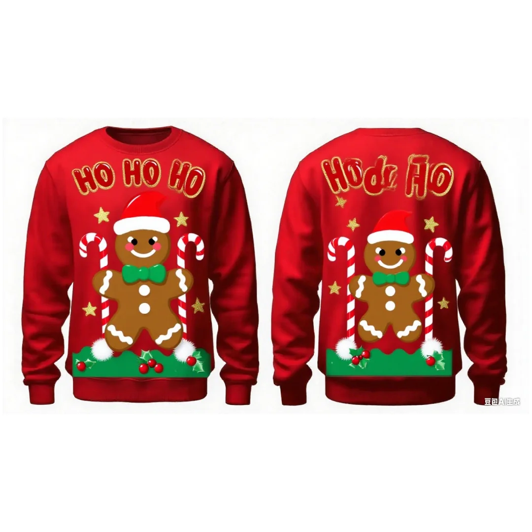 

Christmas-themed printed party graphic hoodie 3D Print Spring Autumn Fashion Leisure Streetwear Men's And Women's Y2K Hoodies