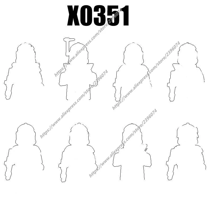 

X0351 Action Figures Movie Building Blocks Bricks XH2022 XH2023 XH2024 XH2025 XH2026 XH2027 XH2028 XH2029 Educational Toys