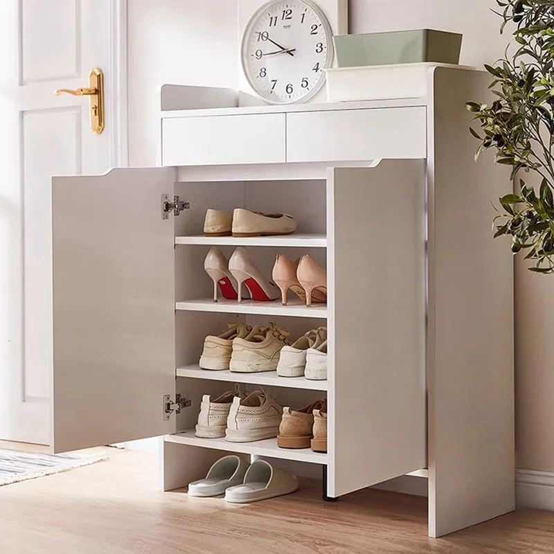 Restoran Menghemat Ruang Lemari Sepatu Penyimpanan Organizer Rak Sepatu Universal Asrama Perguruan Tinggi Penting Archivadores Perabotan Rumah