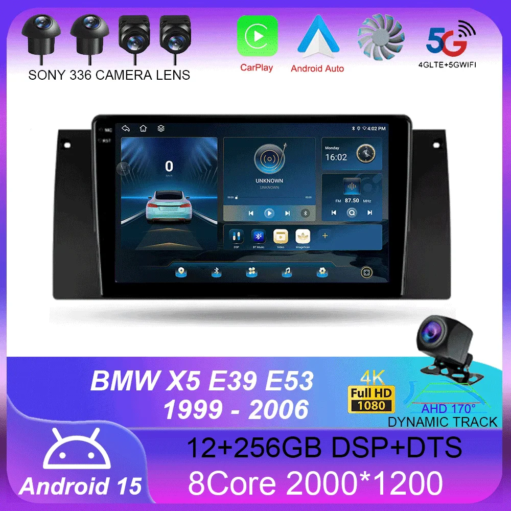 

For Honda Civic 8 FK FN FD 2005 - 2012 Carplay Auto 4G+WIFI GPS Car Radio Navigation Multimedia Video Player Stereo Android 15