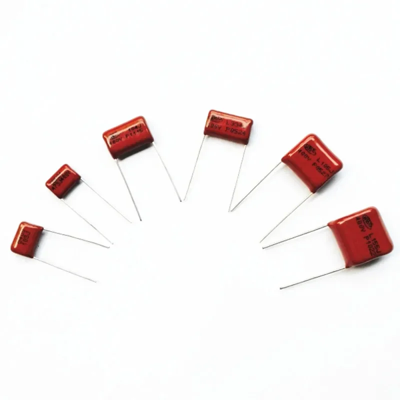 400V CBB Capacitor Assorted Kit,Sample bag,6ValuesX5PCS=30PCS,400V / 103J 473J 104J 334J 105J 155J,No Polarity AC Capacitor