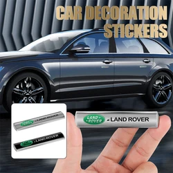 Car Accessories Metal Emblem Car Body Fender Trunk Decoration Stickers For Land Rover Defender Discovery Range Rover Freelander