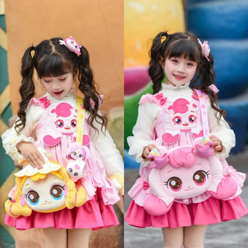 

Kayou Authentic Catch Teenieping Shining Meteor Crossbody Bag Cute Cartoon Anime Soft Bag Gift For Girls Daily Use Gifts