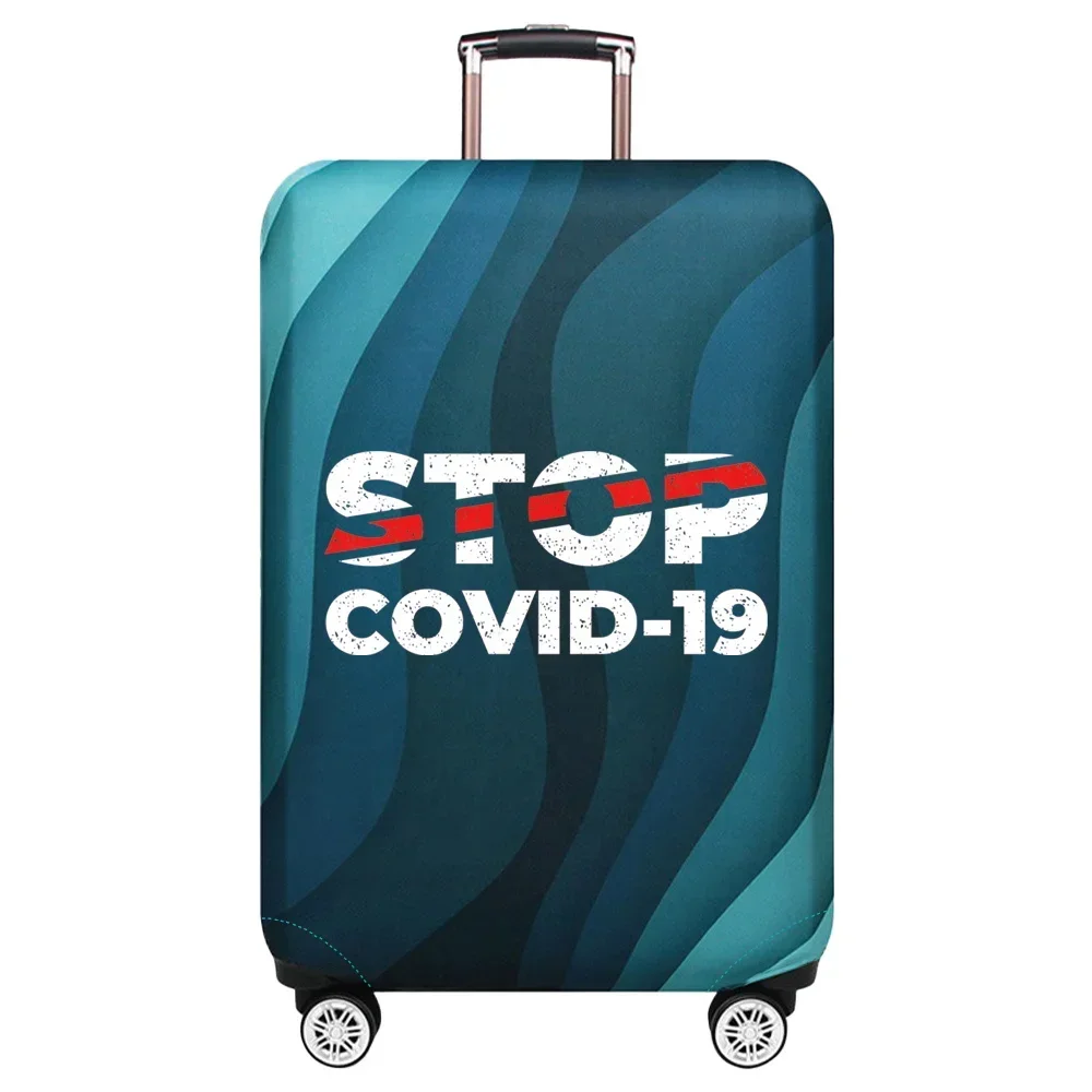 Luggage Covers 18-32inch Protector Travel Luggage Suitcase Protective Cover Stretch Dust Covers Print Phrase Pattern Series