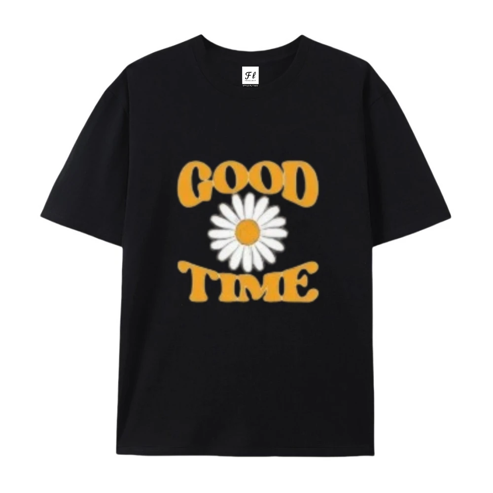 Camisetas gráficas de algodão na moda estampas de desenhos animados tecido de algodão solto e confortável despertar memórias da infância roupas de verão