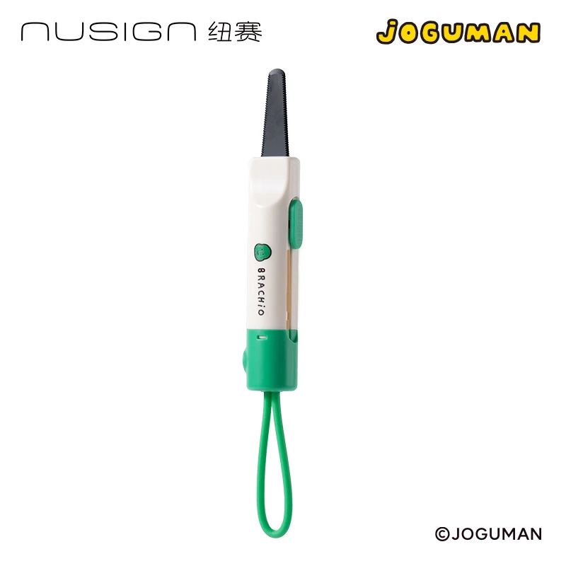 Deli Nusign NS066-Q Serrated Box Cutter Box Openner Cute 4 Colors Optional Stainless Box Cutter