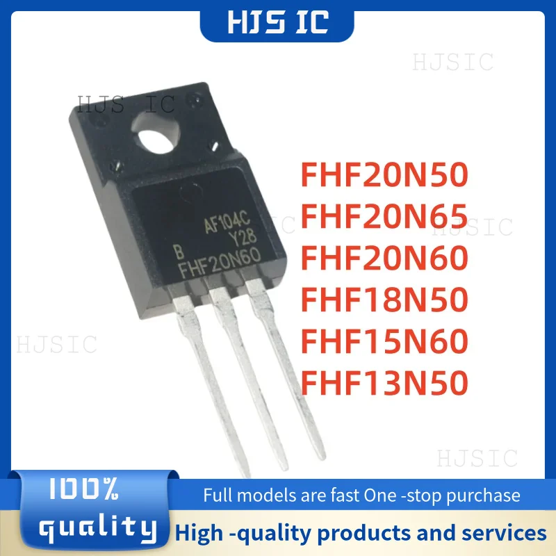 10PCS/LOT FHF20N50 20N50 FHF20N65 20N65 FHF20N60 20N60 FHF18N50 18N50 FHF15N60 15N60 FHF13N50 13N50 TO-220F electronics componen