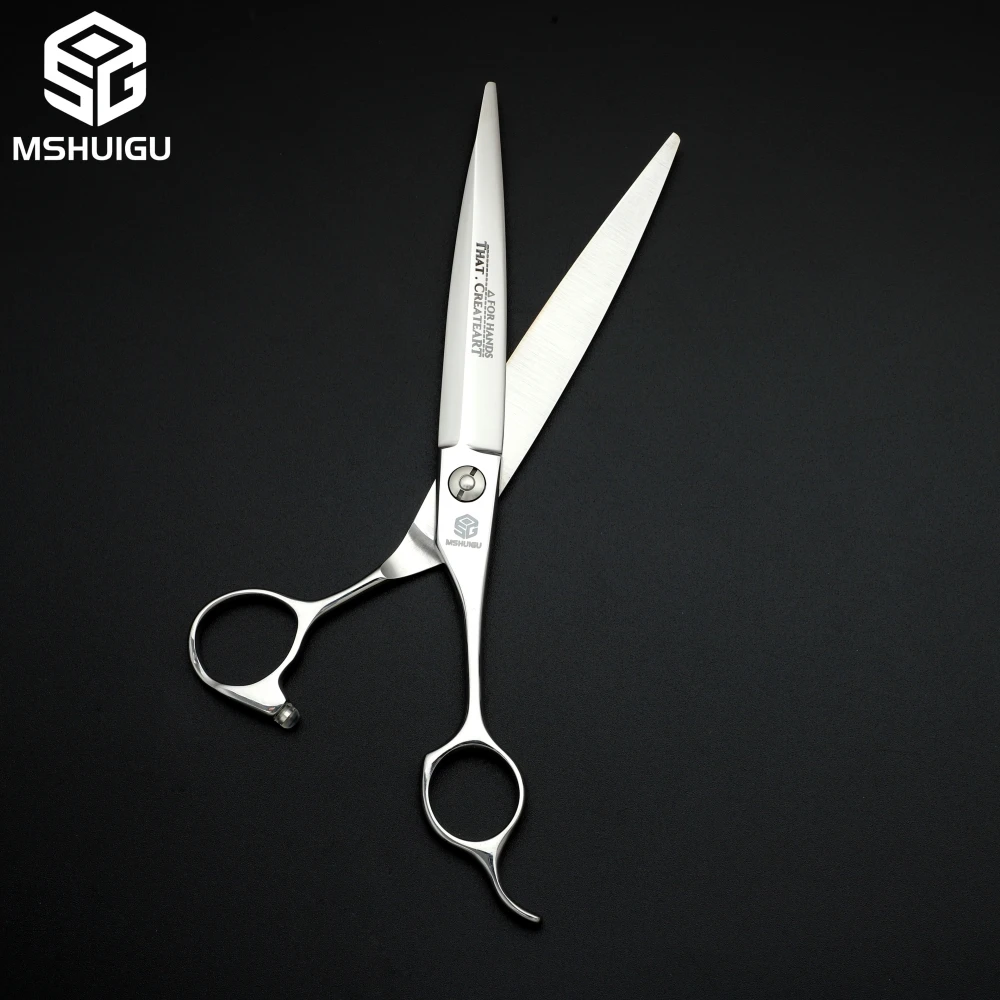 MSHUIGU Professional Barber Scissors Multifunctional Comprehensive Shears Suitable for Heavy Hair 440C 7 Inch Tool Accessorie
