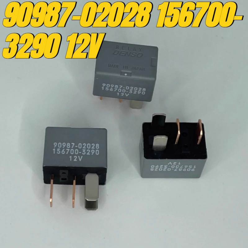 

（Brand New Original）1pcs/lot 100% original genuine relay:90987-02028 156700-3290 12V 4pins Automotive relay