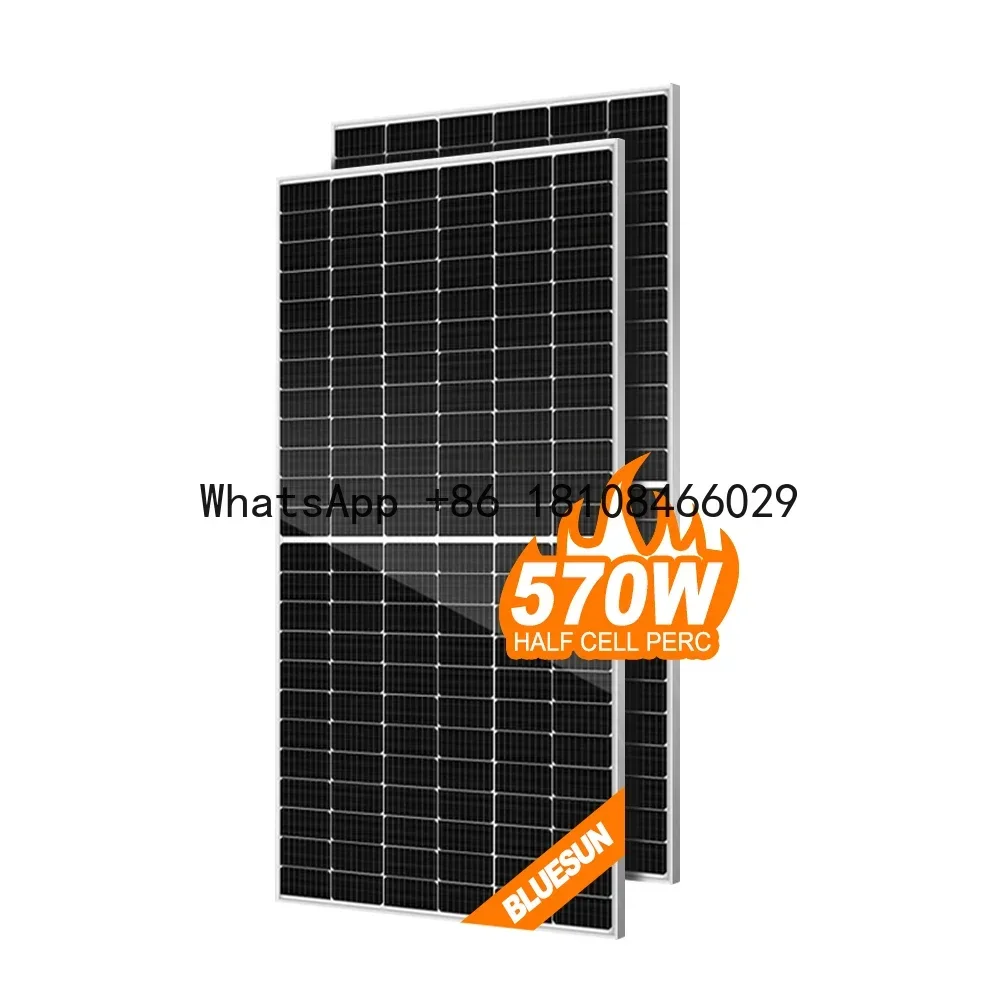 Bluesun  560W 570w Solar Panels home use solar panel High Efficiency With 25 Years Warranty Good Price