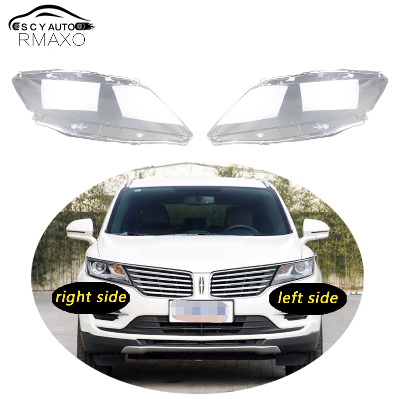 Use For LINCOLN MKC 2014-2018 MKC Transparent Headlamp Cover Lamp Shade Front Headlight Shell Lampshade Lens shell