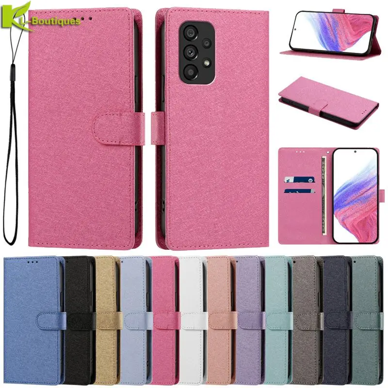 For Samsung A53 A33 A52s 5G Case Flip Book Cover For Samsung Galaxy A53 A33 A52s A23 A13 A73 A32 A22 5G 4G Wallet Cases Funda