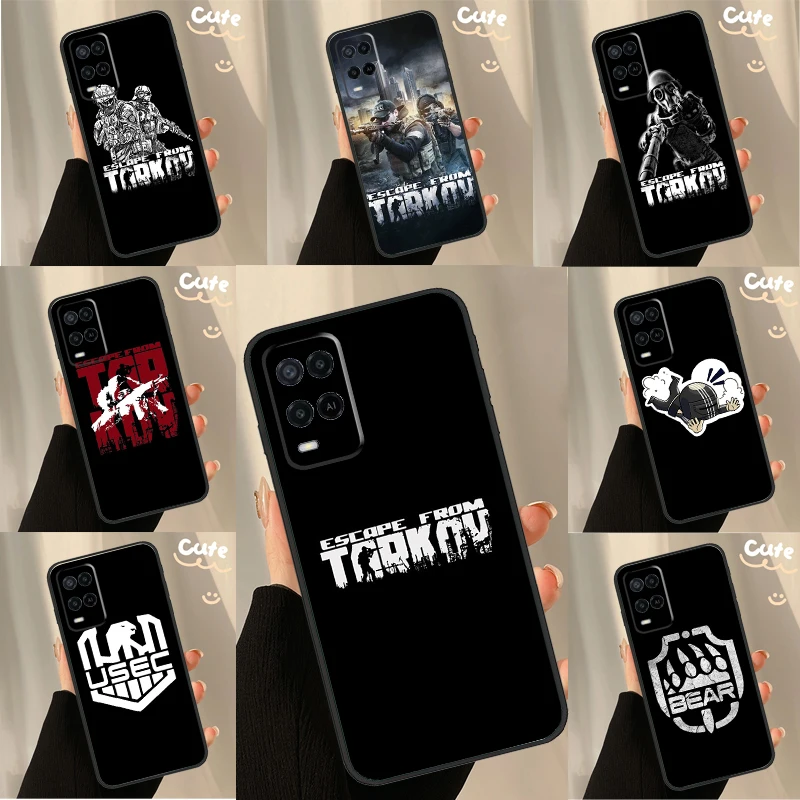 Escape From Tarkov For OPPO A57s A54s A53s A16 A76 A96 A74 A94 A5 A9 A31 A52 A72 A93 A15 A17 A57 A77 A78 Case