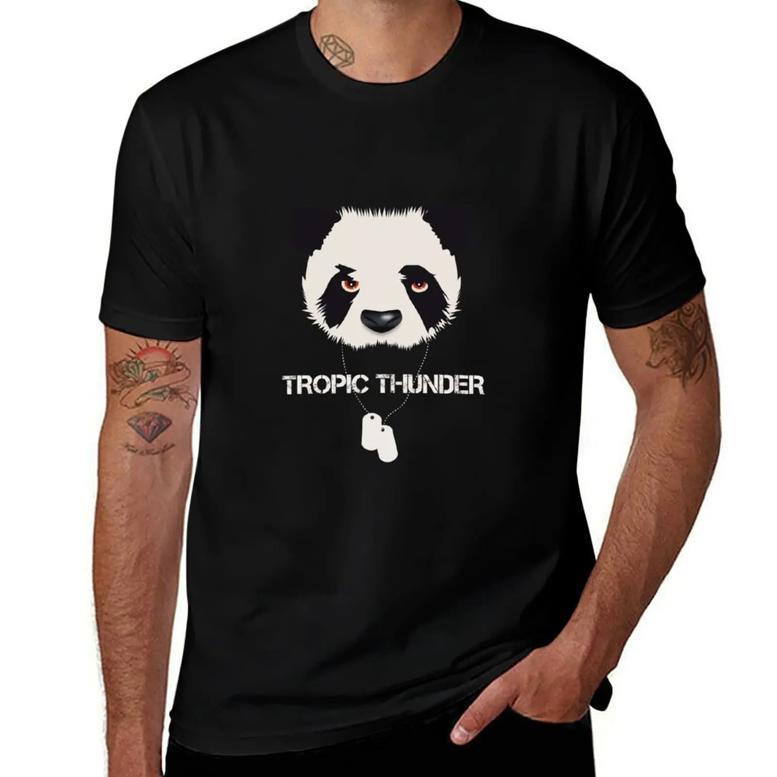 

Tropic Thunder - Alternative Movie Poster T-Shirt anime tshirt t shirt custom print man t shirts for men casual T-shirt