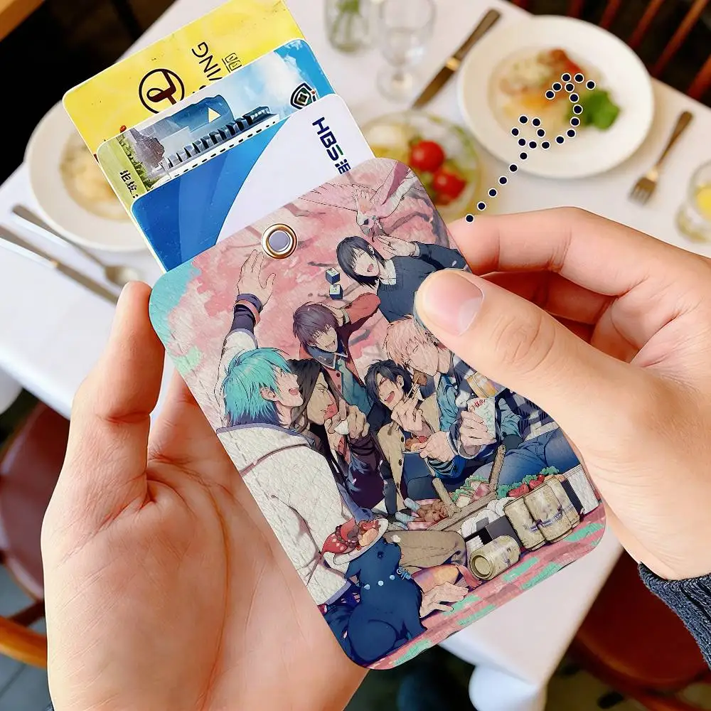 D-DRAMAtical M-Murder Rectangle Keychain Card Holder, Badge Credit Card Holder, Student ID Card Holder, Bus Cards Cover