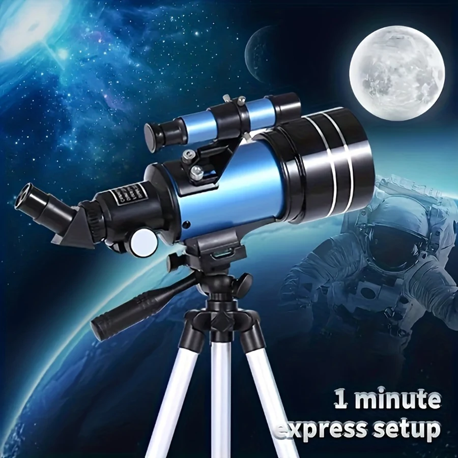 

Astronomical Telescopes Professional long-range camping equipment with Wireless Control,Gift for Kids View Universe Moon Stars