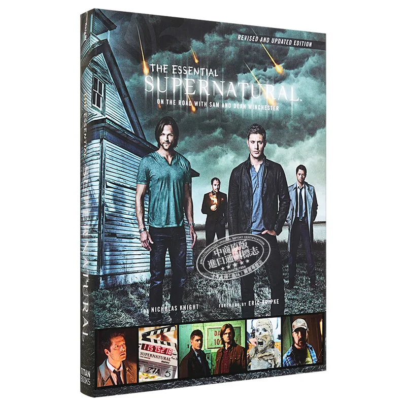 The Essential Supernatural: on The Road with Sam and Dean Winchester Hardcover Art Collection English in Books 9781783296781
