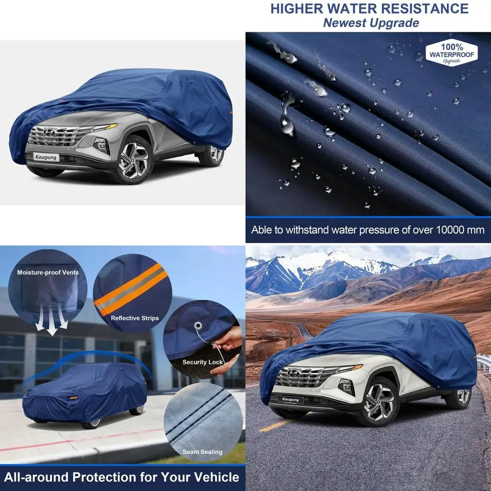 

Настраиваемый прочный чехол для внедорожника для защиты от любых погодных условий, водонепроницаемый, защита от УФ-излучения, солнца, дождя, пыли - Склад в США, отправка в течение 3 дней