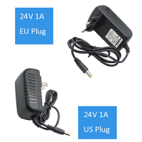 AC DC 24V Power Supply Adapter 1A 220V To 24V 1000MA Universal Wall Charger For LED Driver Transformer Adapter EU US Plug