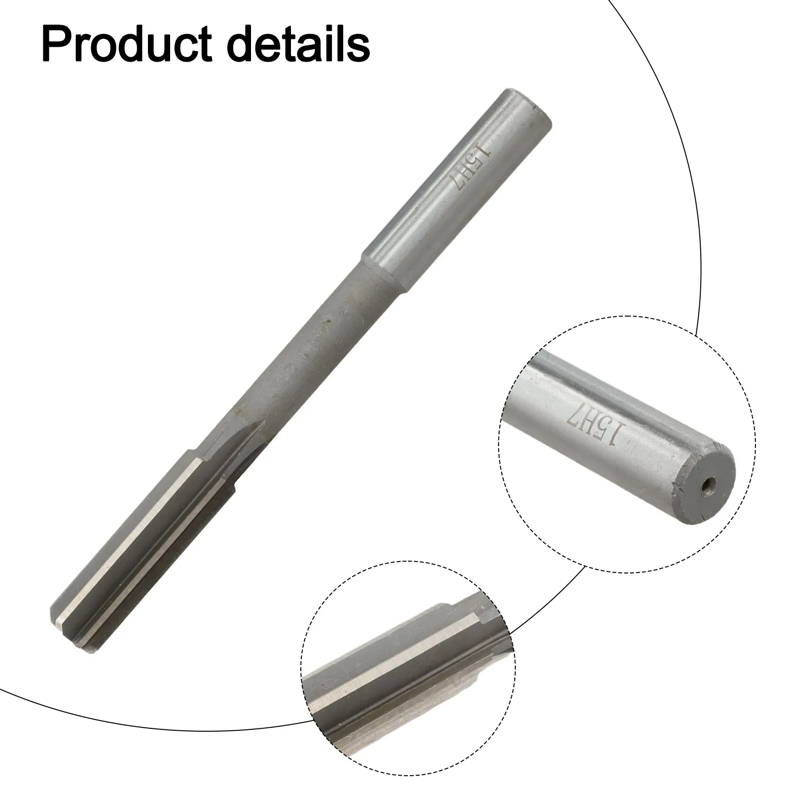 Milling Reamer 15mm Collet Tool Cutter For Woodworking 15 Mm Cutting Diameter Electric Trimmer 156 Mm Total Length