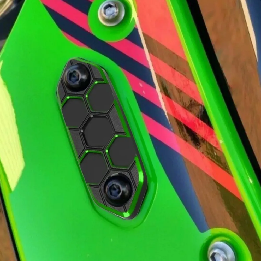 Motorcycle For Kawasaki Ninja 650 300 400 500 ZX-6R ZX-4RR ZX4R Rear View Mirror Hole Cap Block Off Base Plates Cover Decorative