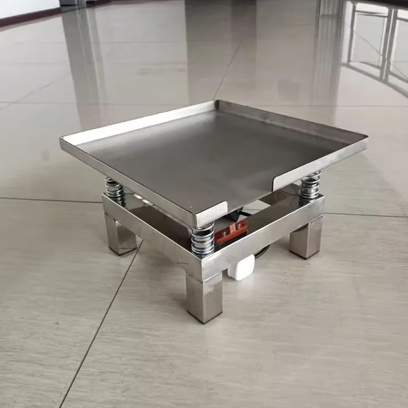 35*35CM Stainless Steel Mini Vibration TableConcrete Cement Mortar Test Block Vibrating Platform