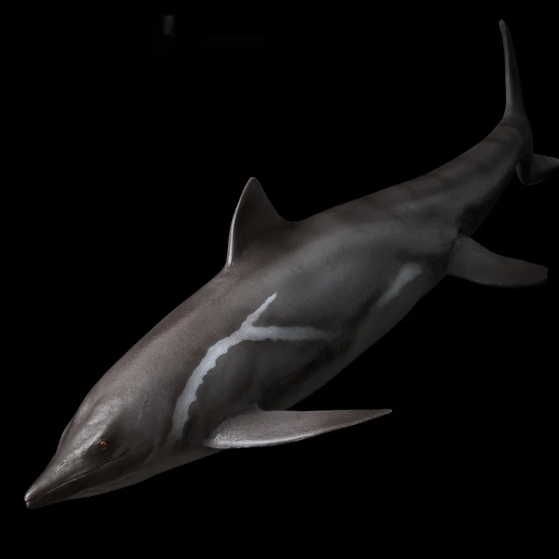 Dinosaurier-König-Modell 92, Ichthyosaurier-Wachstumsbegleiter, Actionfigur, statisches Tiermodell, Ornament, Sammlung, Geschenk, echt auf Lager