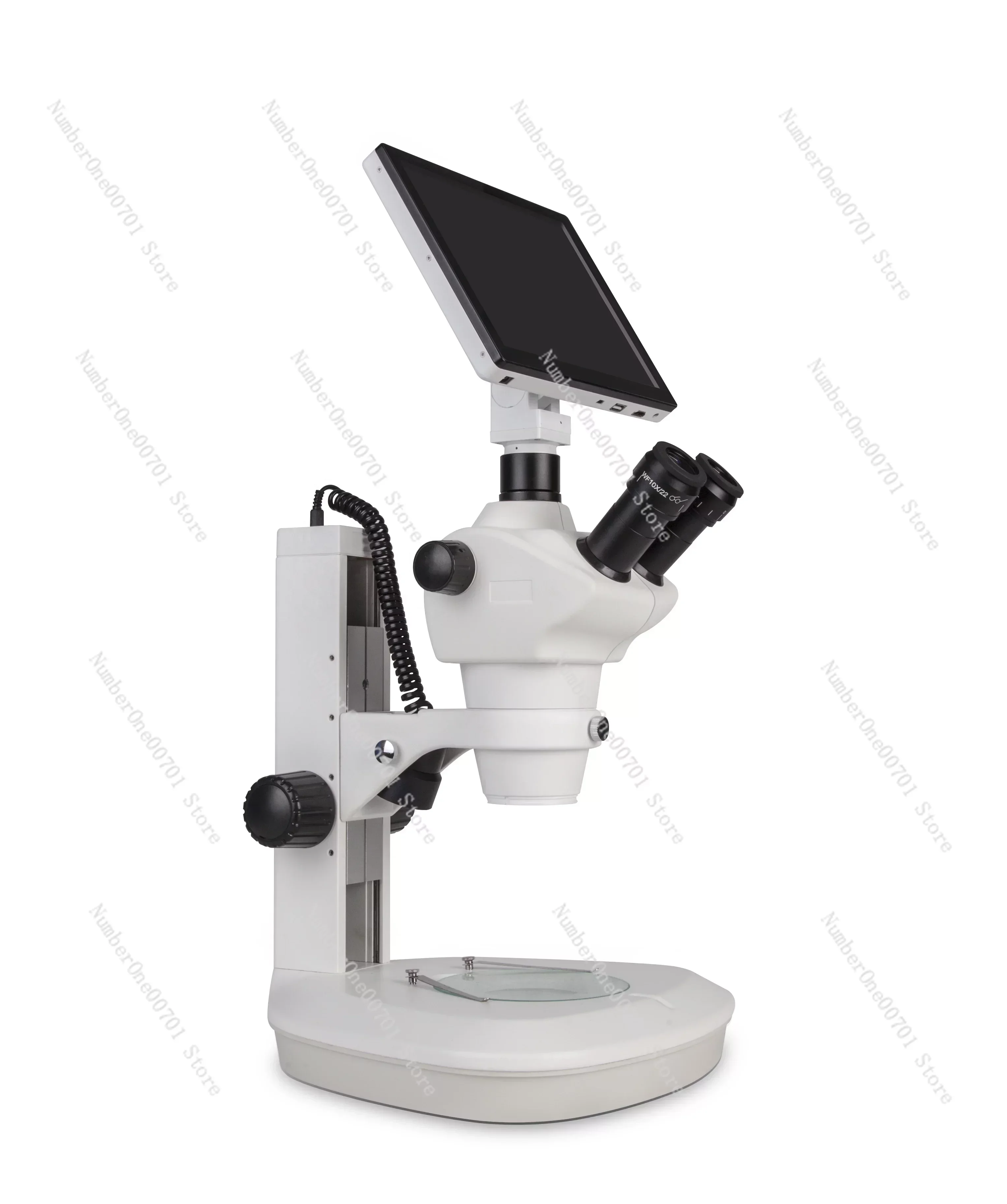 8x-50x zoom stereo microscope with LCD screen(BM-600LCD)