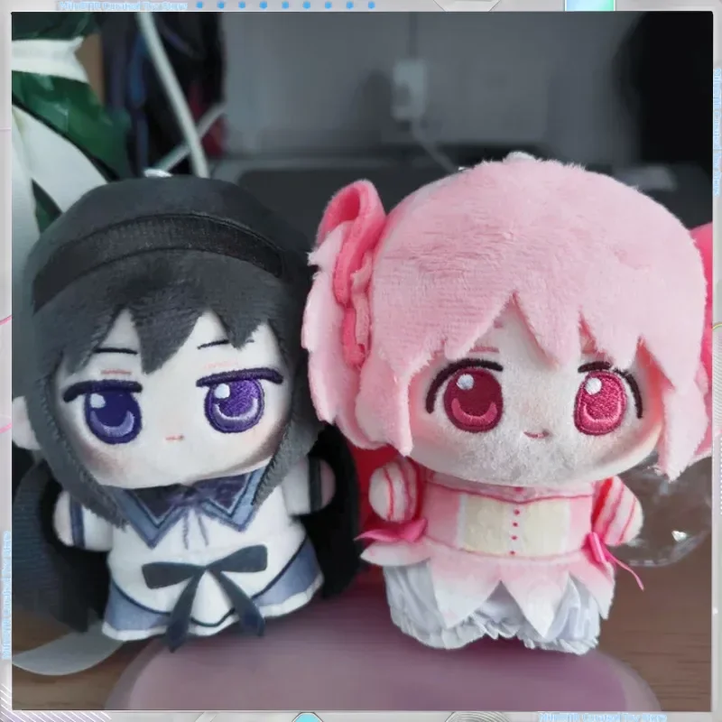 Puella Magi Madoka Magica Animazione Periferia Madoka Kaname Homura Akemi Q Versione Peluche Bambola Giocattolo Kawaii Desktop Decor 10 cm Regalo