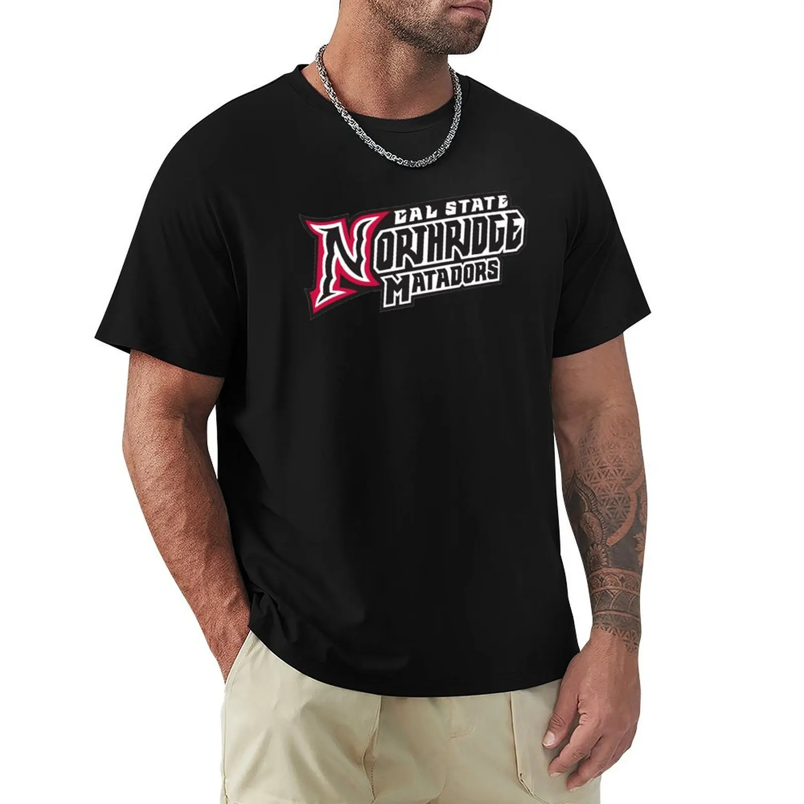 Cal State Northridge Matadors T-Shirt man t shirts cotton T-Shirt