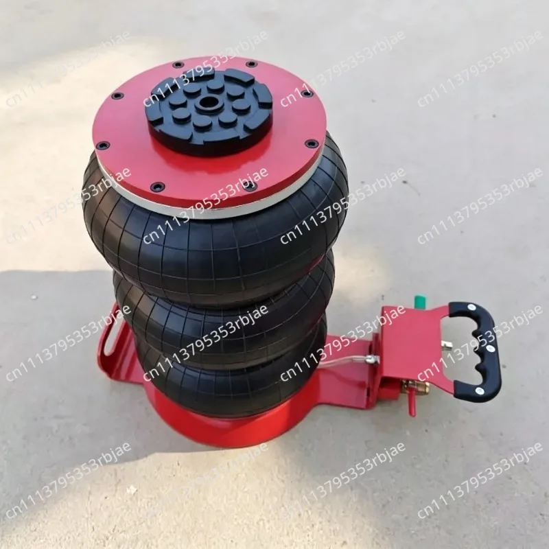 Portable 3-ton pneumatic top horizontal jack escape self-rescue equipment lifting tool