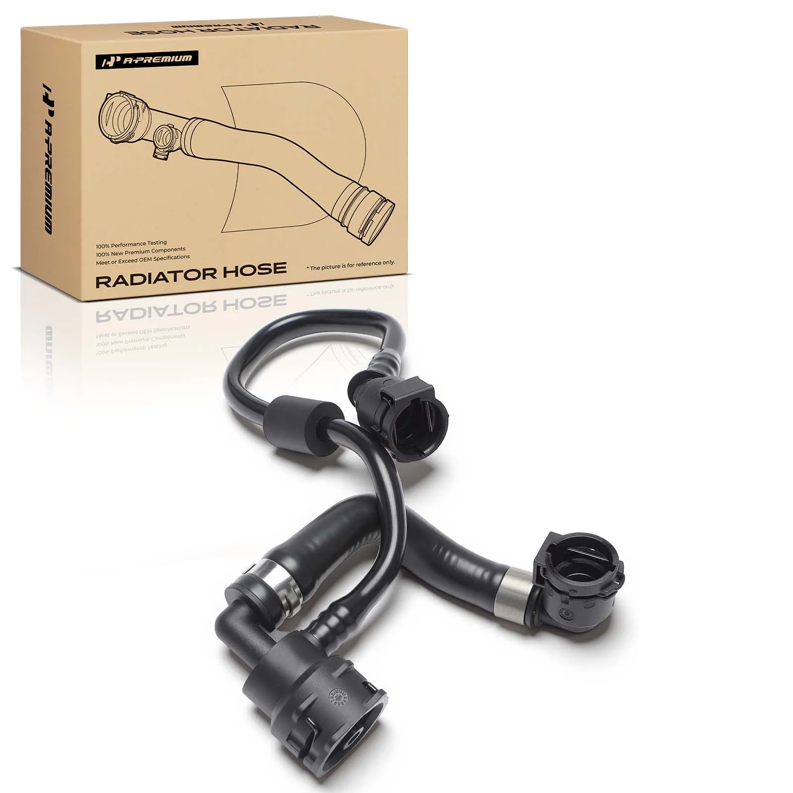 A-Premium Front Engine Coolant Air Bleed Pipe for Mercedes-Benz C300 2015-2022 C350e 2016-2018 E300 2017-2019 E350 2020-2023