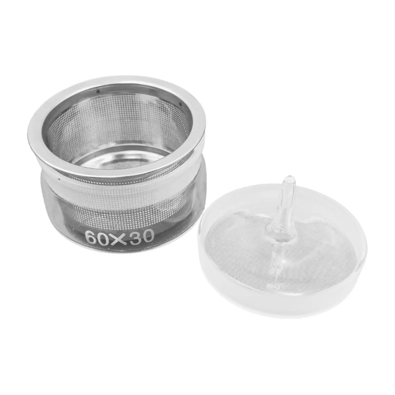 Watch Repair Kit Watch Oiler Kit with Stainless Steel Net Oil Tool Watch Movement Cleaner Pot for Watch Maintenance