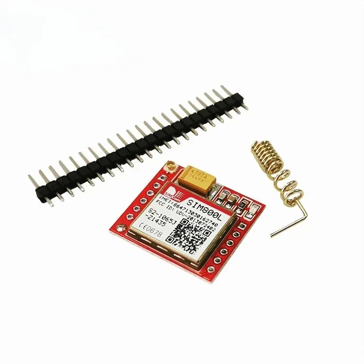 5pcs Mini Smallest SIM800L GPRS GSM Module MicroSIM Card Core Wireless Board Quad-band TTL Serial Port With Antenna Diy