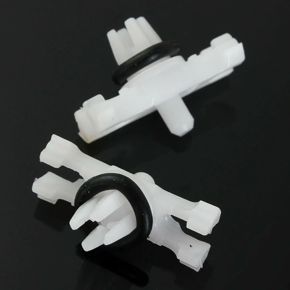 30Pcs/Set Car Clip Clamp Top Roof Rain Gutter Moulding Trims Fastener Clips For BMW E46 1998-2014 51138204858 51134501967 Clips
