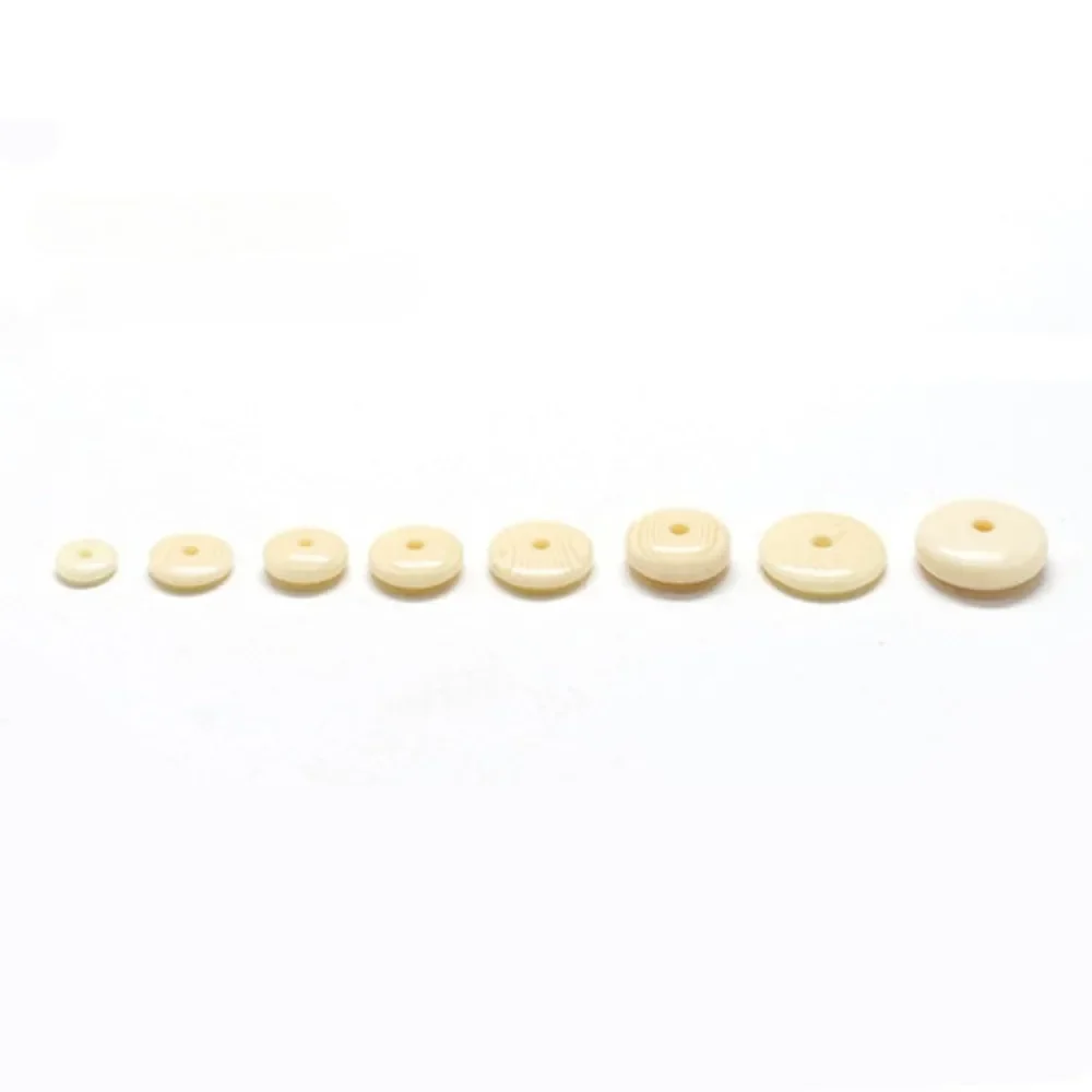 Imitation Amber Loose Beads for Jewelry Making 6-12mm Ivory Beeswax Abacus DIY Bracelets Necklace Earring Key Chain Accessories