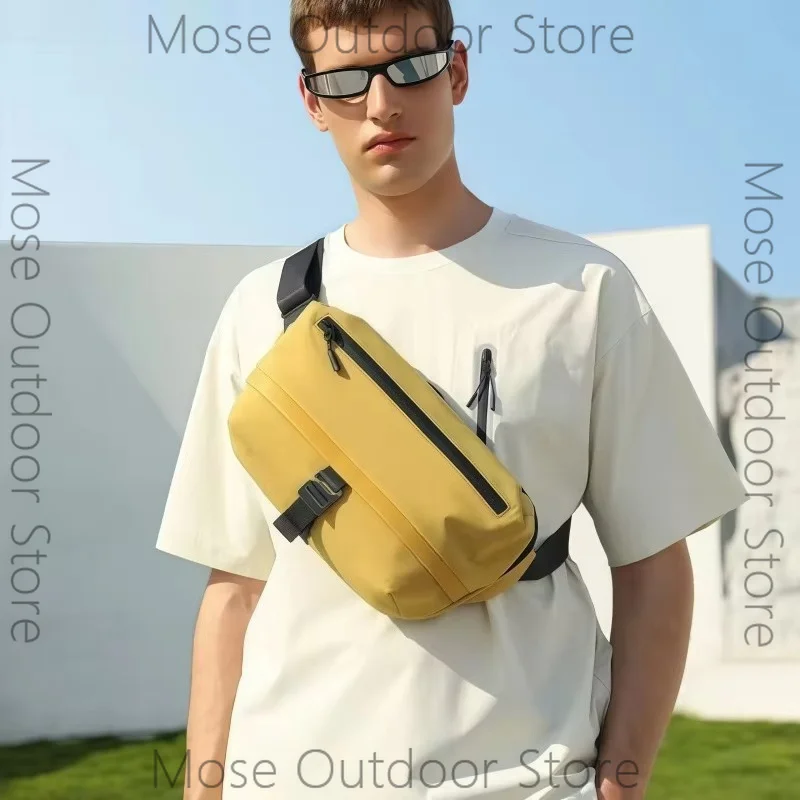 Waterproof Chest Bag Multi-Carry Modes Sling Crossbody Travel Shoulder Messenger Bag Men Women Outdoor Hiking Cycling Sport Use