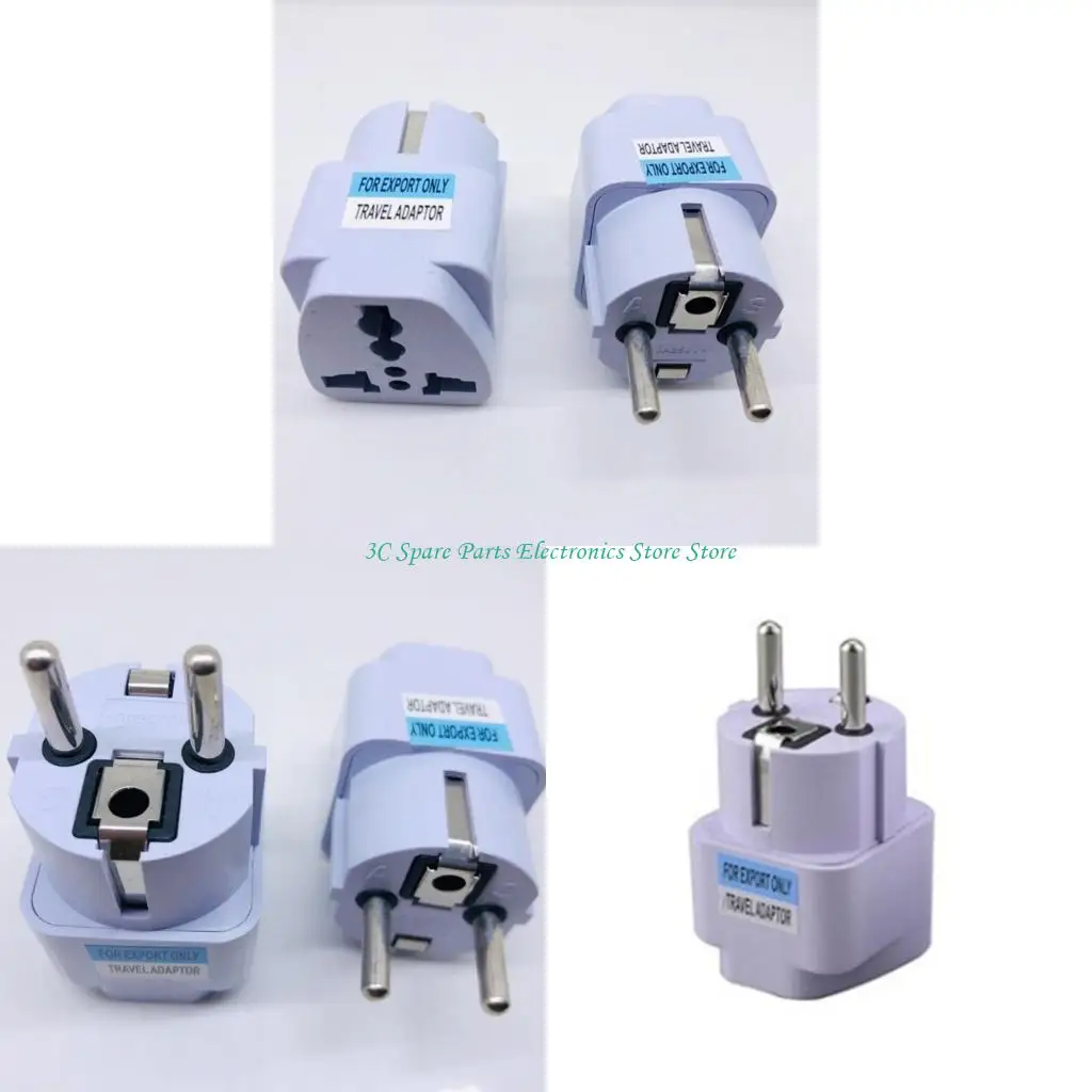 

SZ Portable European Conversion Plug Adapter Head for Travel Use In Most Regions