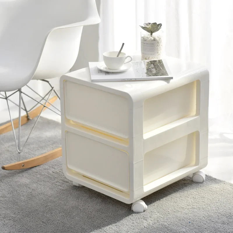 

Plastic Storage Cabinet Multi-layer Storage Box Bedside Drawer Cabinet With Wheels For Home Living Room Bedroom Storage Bins