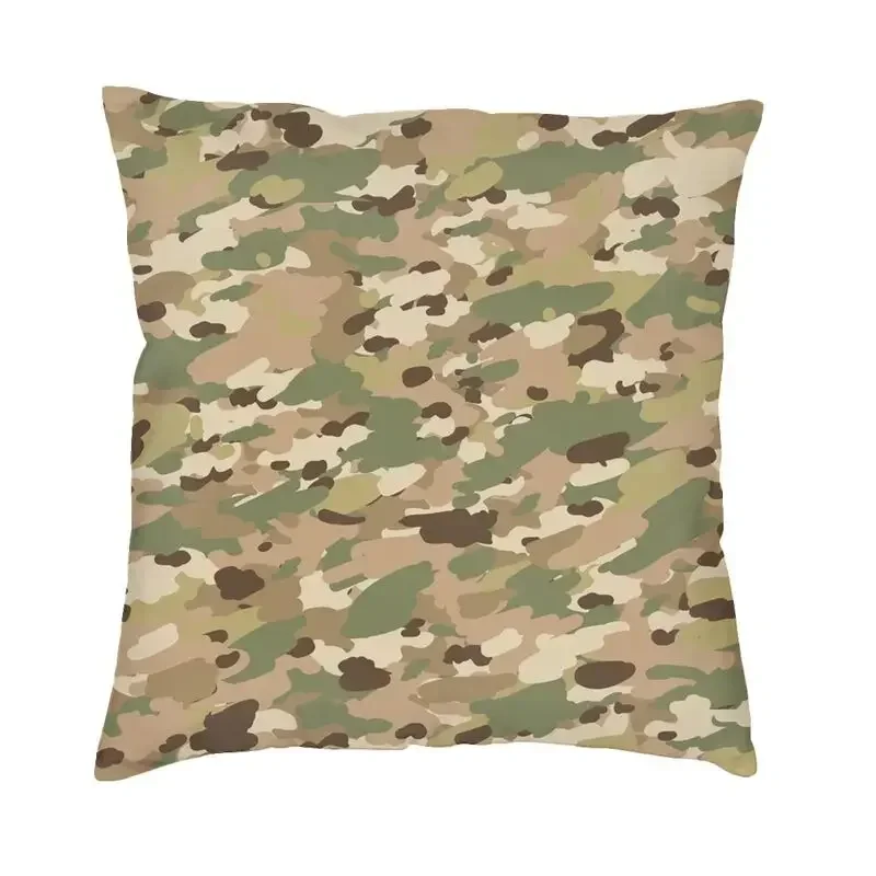 Rhodesian Army Camo Pattern Square Pillow Case Decoration Military Army Camouflage Cushion Cover Throw Pillow for Sofa Printing