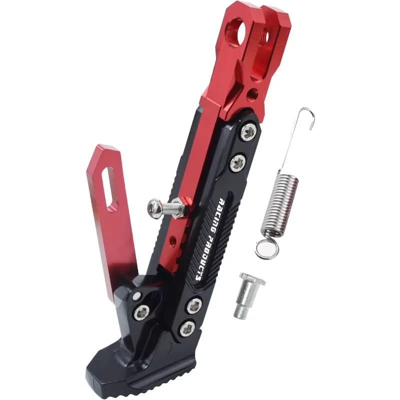 AliExpress NONE 1Pc CNC Aluminum Adjustable Motorcycle Kickstand Side Stand Support Parking Bracket For Dirt Bike Motorbike Modification Parts