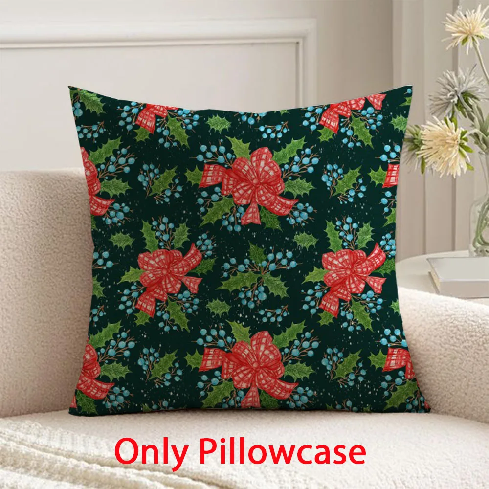 

winter pillowcase decoration pillow cases 45x45 cushions cover home decoration for Christmas Decorative cushions