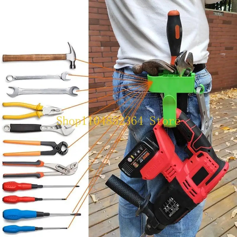 

652F Сумка для инструментов столяра, кронштейн, набор инструментов для электрической дрели, стойка для использования работниками