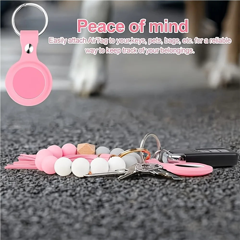 12pcs New Safety Keychain Set For Women With Gift Packaging, Women\'s Keyrings Set Made Of PU Faux Leather With Personal Alarm