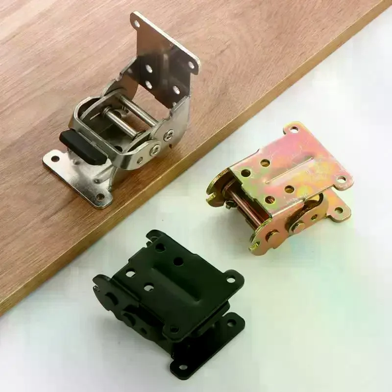 1/4Pcs Connecting Hinges 180 And 90-degree Self-locking Folding Hinges For Table Legs Hardware Accessories