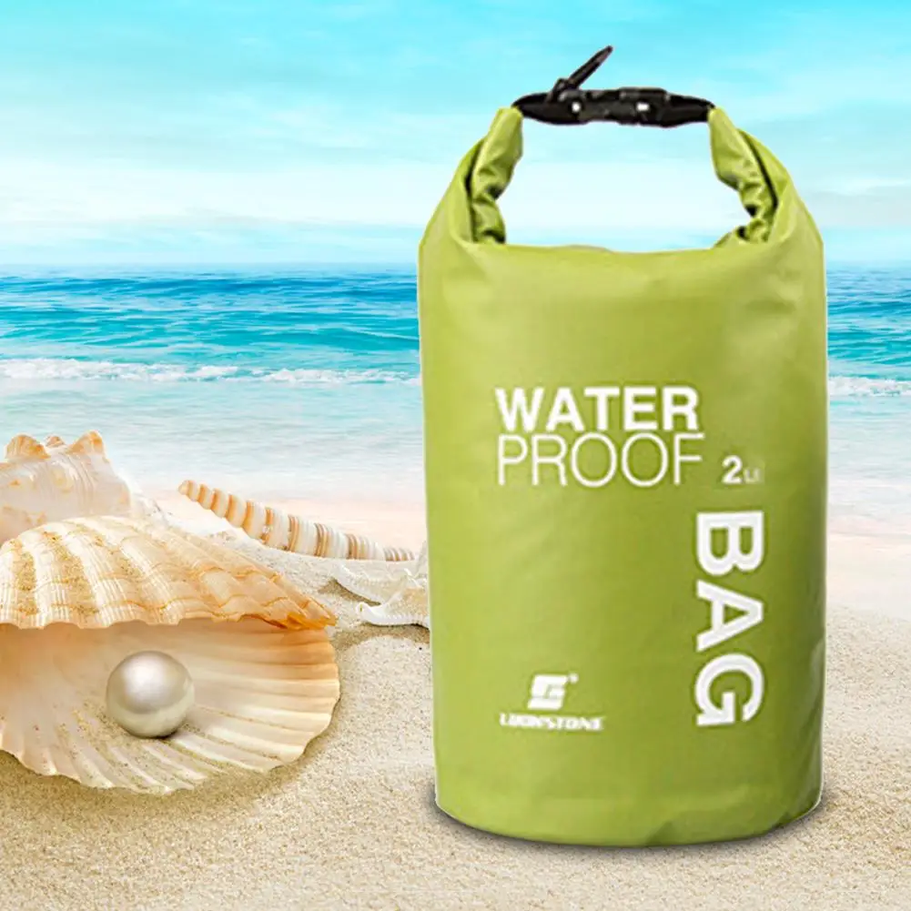 2L Waterproof Drifting Bag Drifting PVC Mesh Bag Multifunction Buggy Bag Lightweight Stuff Sack for Drifting Boating