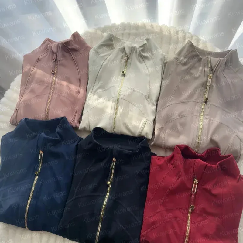 

Women's Yoga long clothes sleeves Jacket Outfit Solid Color Nude Sports Shaping Waist Fitness Jogging Sportswear For Lady Define