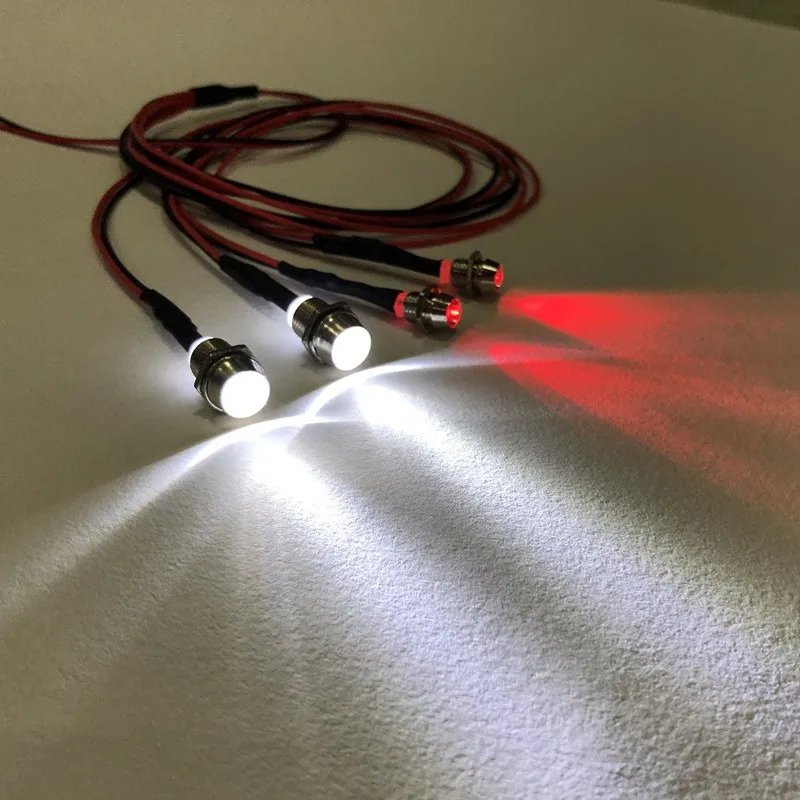 1/10 1/8 1/12 RC Car LED Light Set for Redcat HSP Traxxas HPI Tamaya Wltoys D90 D110