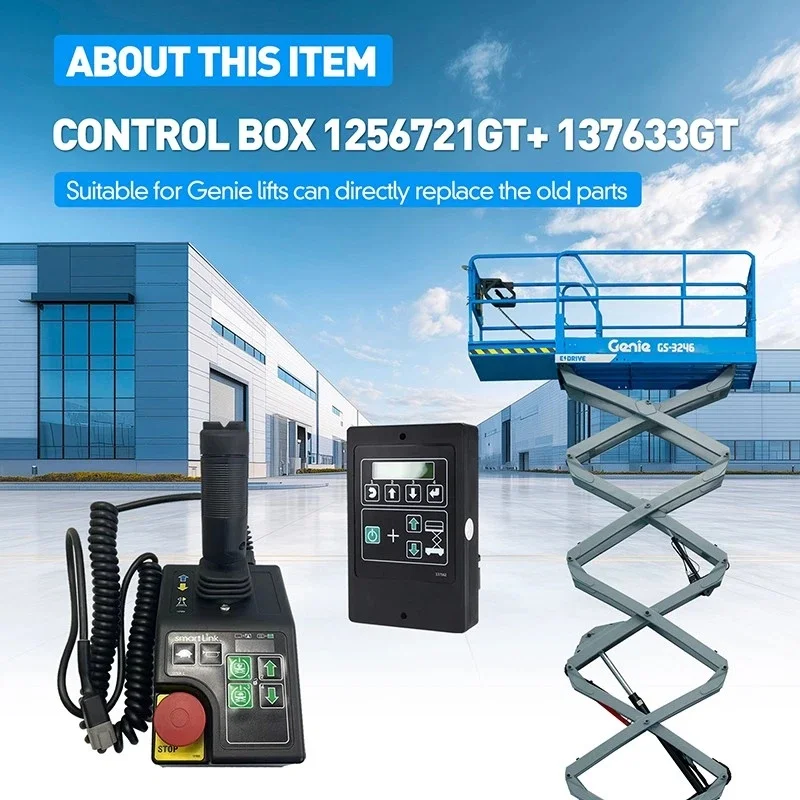 

Control Box Kit 1256721GT 137633GT for Genie Gen 6 GR12 GR15 GR-20 GS-2646 GS-1530 GS-1532 GS-1930 GS-2046