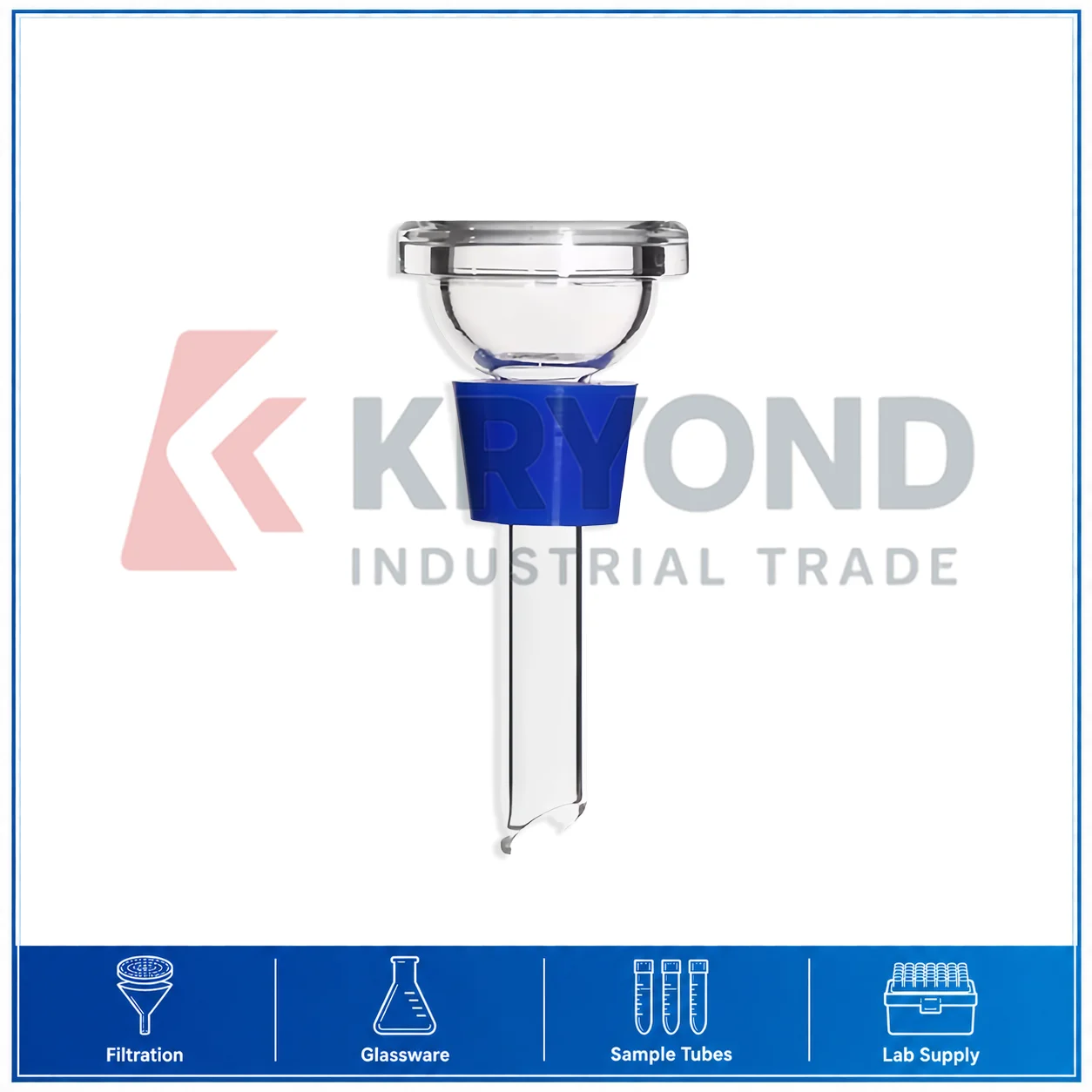 Glass Sand Core Filtration Head Membrane Filter Holder for 300ml Filter Cup Vacuum Filtration Apparatus Laboratory Accessory Kit
